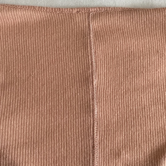 Free People Intimately ribbed lightweight cardigan sweet peach - Picture 7 of 11